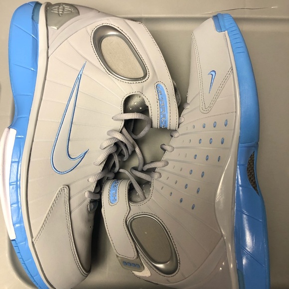 Nike Air Zoom Huarache 2K4 Wolf Grey Varsity Blue - Picture 7 of 7